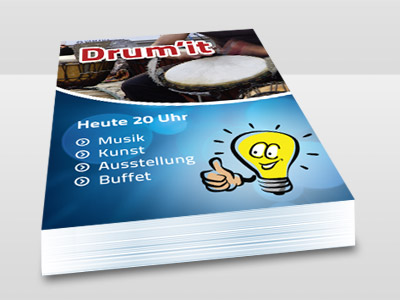 flyer guenstig drucken